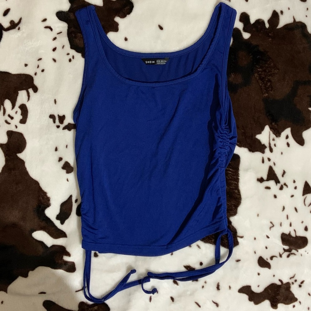 Shein Drawstring Side Tank Top